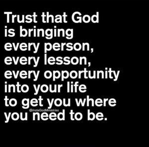 Always trust in the Lord!